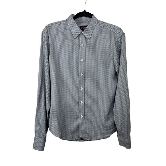 Untuckit Ansellmo Houndstooth Button Up Shirt - Picture 1 of 6